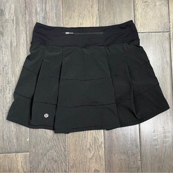 Lululemon Pace Rival Skirt Tall Black - Picture 2 of 8